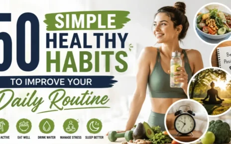 50 Healthy Habits to Improve Your Daily Life