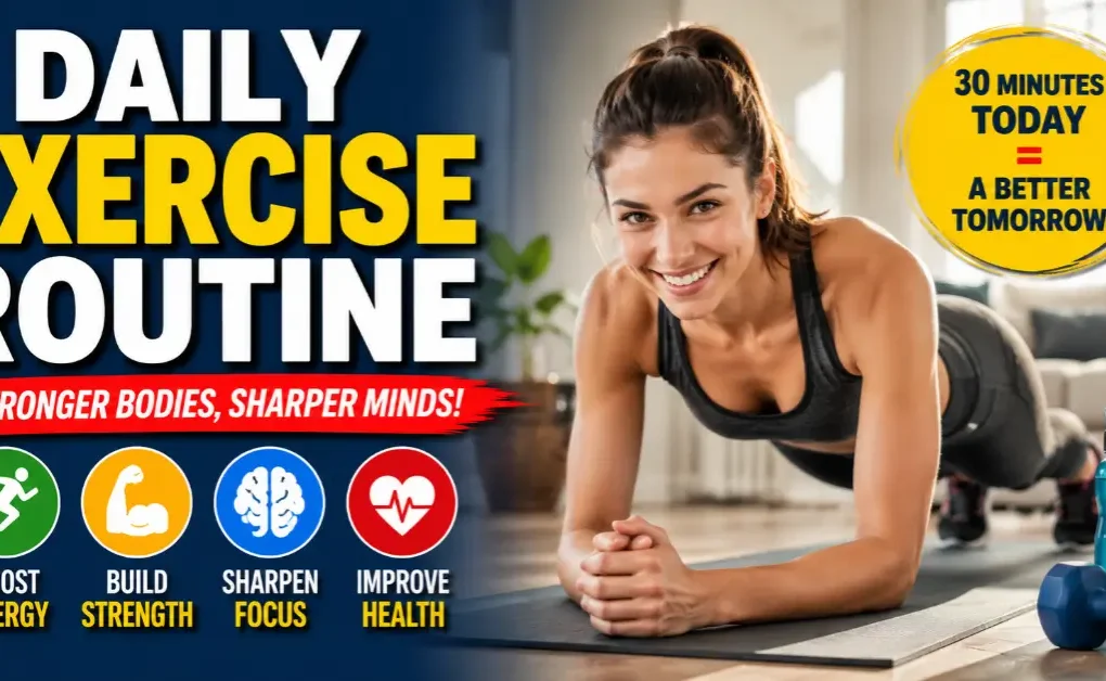 Daily Exercise Routine Benefits – The Proven Path to Stronger Bodies and Sharper Minds