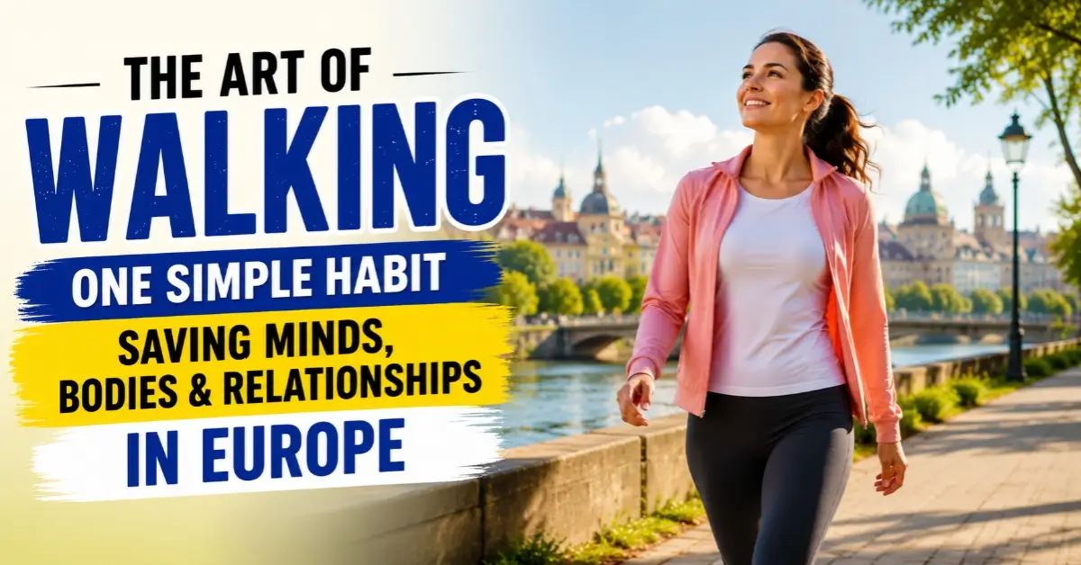 The Art of Walking: How a Simple Habit Transforms Health and Relationships in Europe