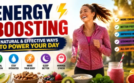 Energy Boosting: Natural Ways to Feel More Active and Focused Every Day