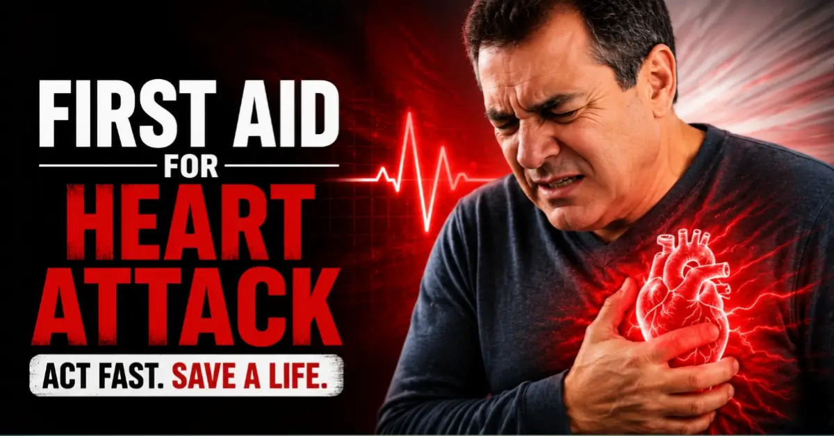 first aid for heart attack