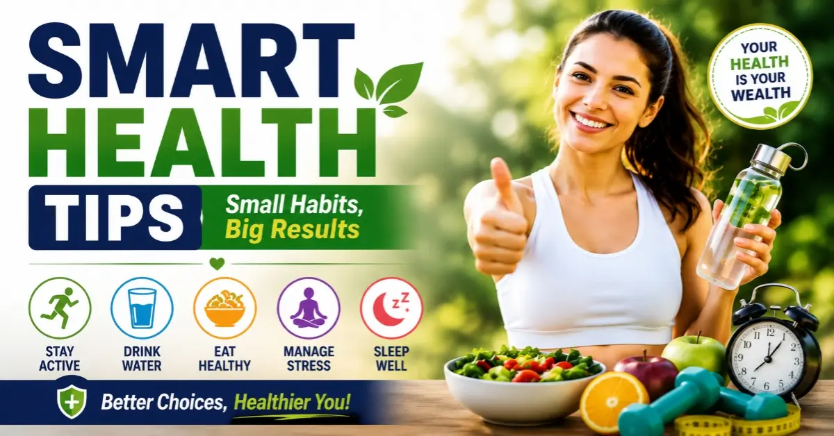 Smart Health Tips – Simple Daily Habits for a Healthier Life