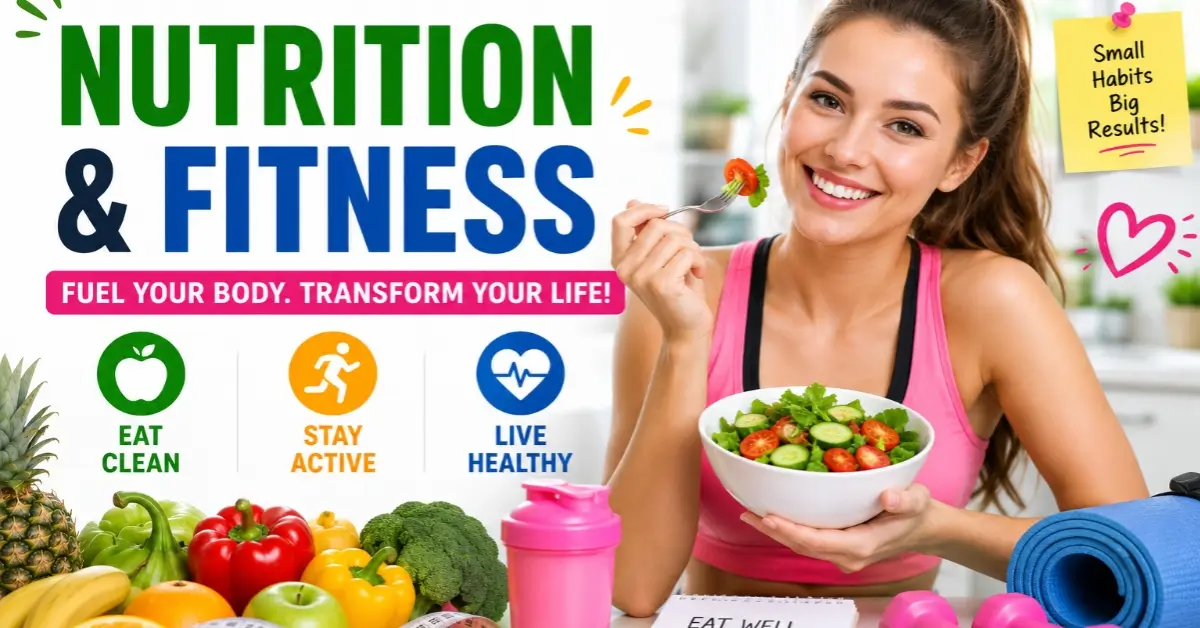 nutrition and fitness.