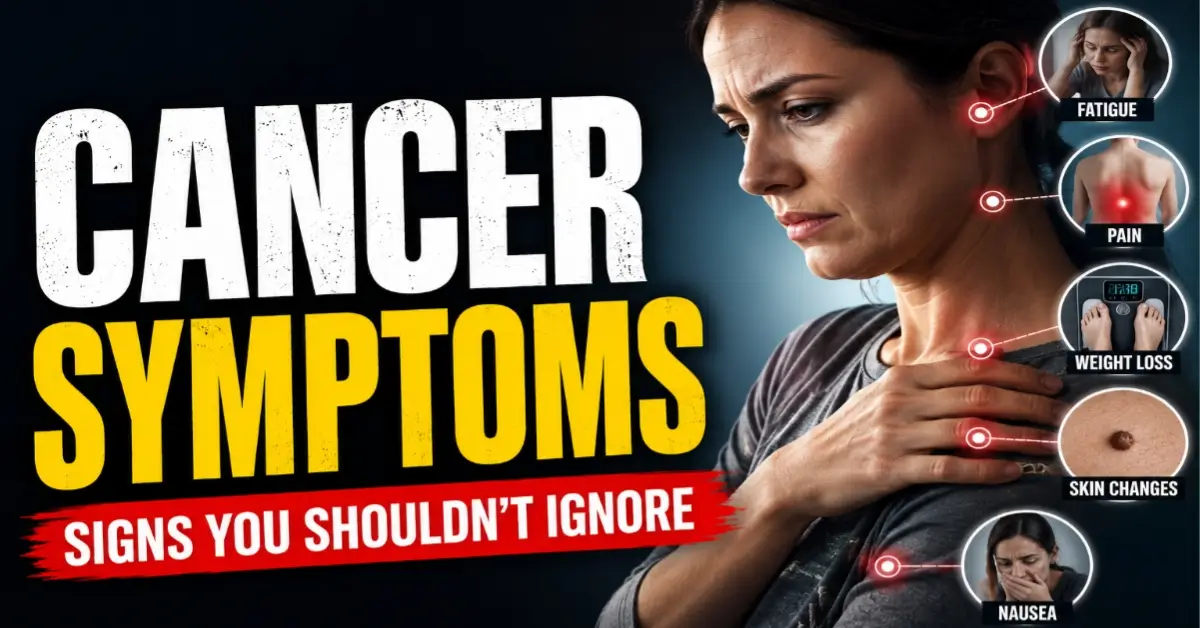 cancer symptoms warning signs awareness.