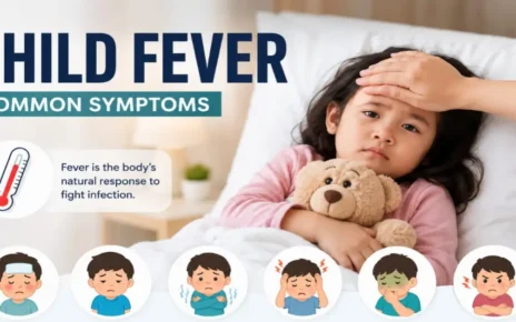 child fever symptoms