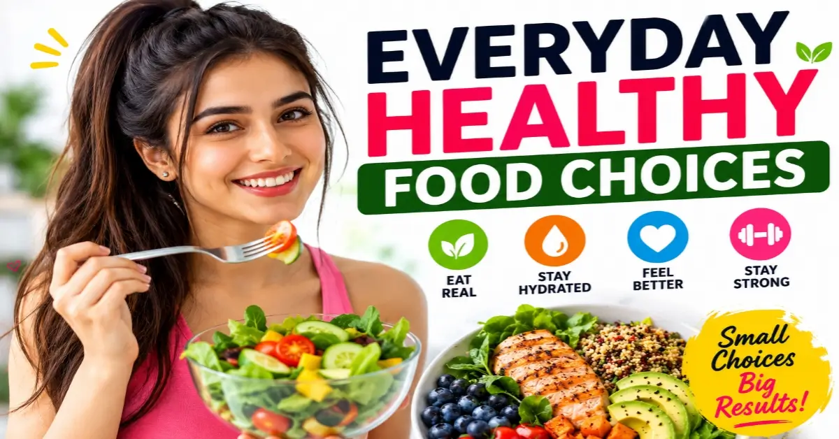 everyday healthy food choices.