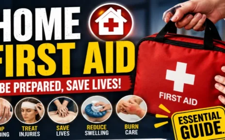 home first aid emergency care guide.