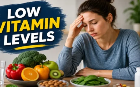 low vitamin levels.