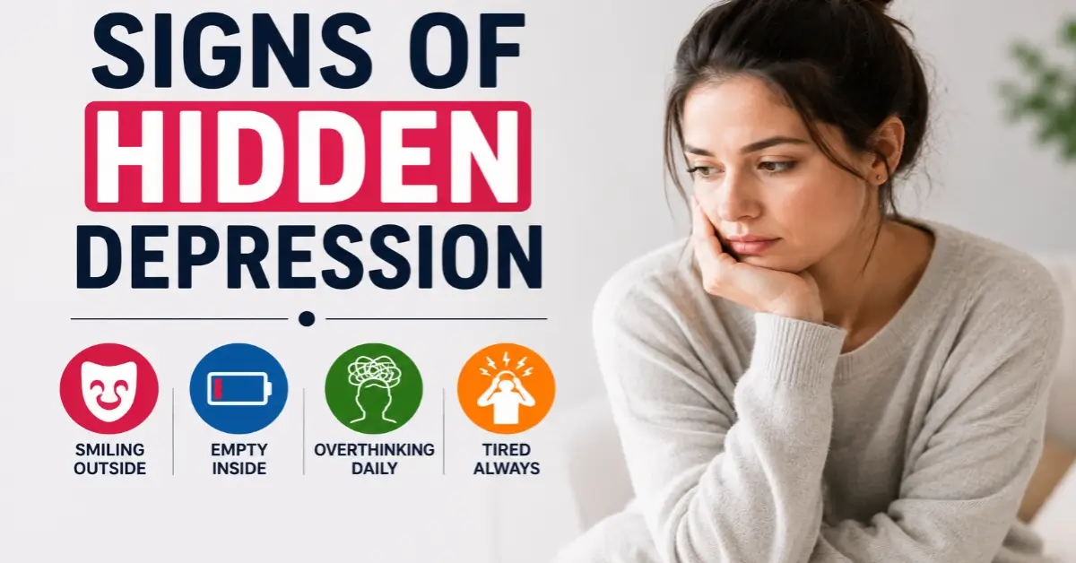 signs of hidden depression.