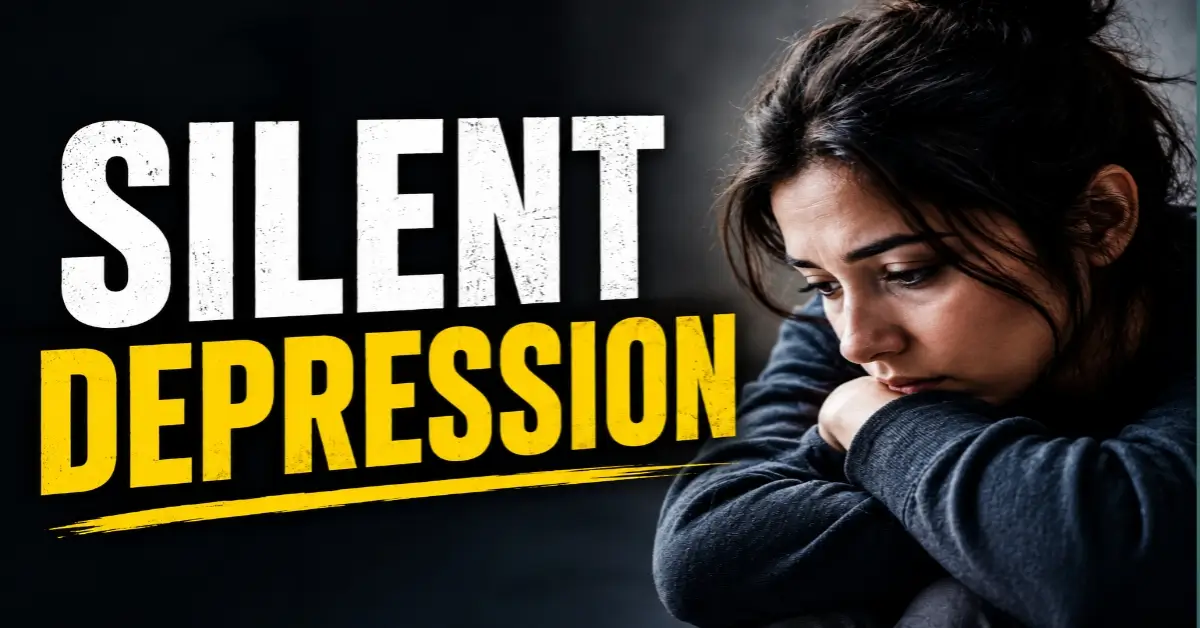 silent depression hidden emotional signs.