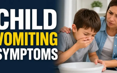 child vomiting symptoms.