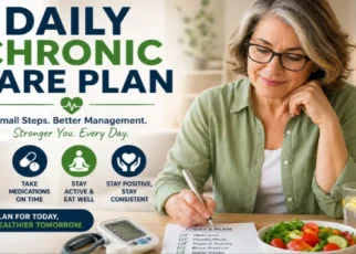 daily chronic care-plan healthy lifestyle routine.