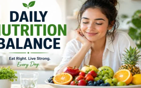 daily nutrition balance healthy eating habits