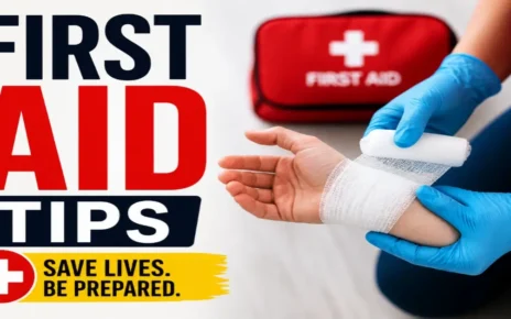 first aid tips emergency care guide.