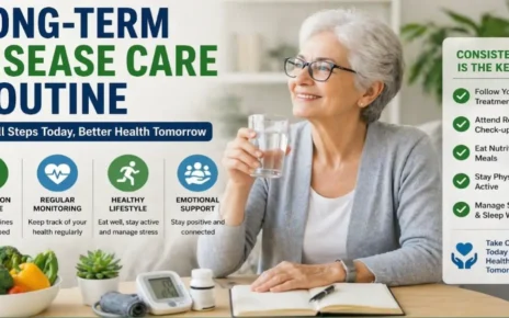 long-term disease care routine