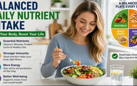 balanced daily nutrient intake