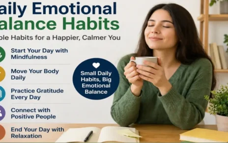 daily emotional balance habits