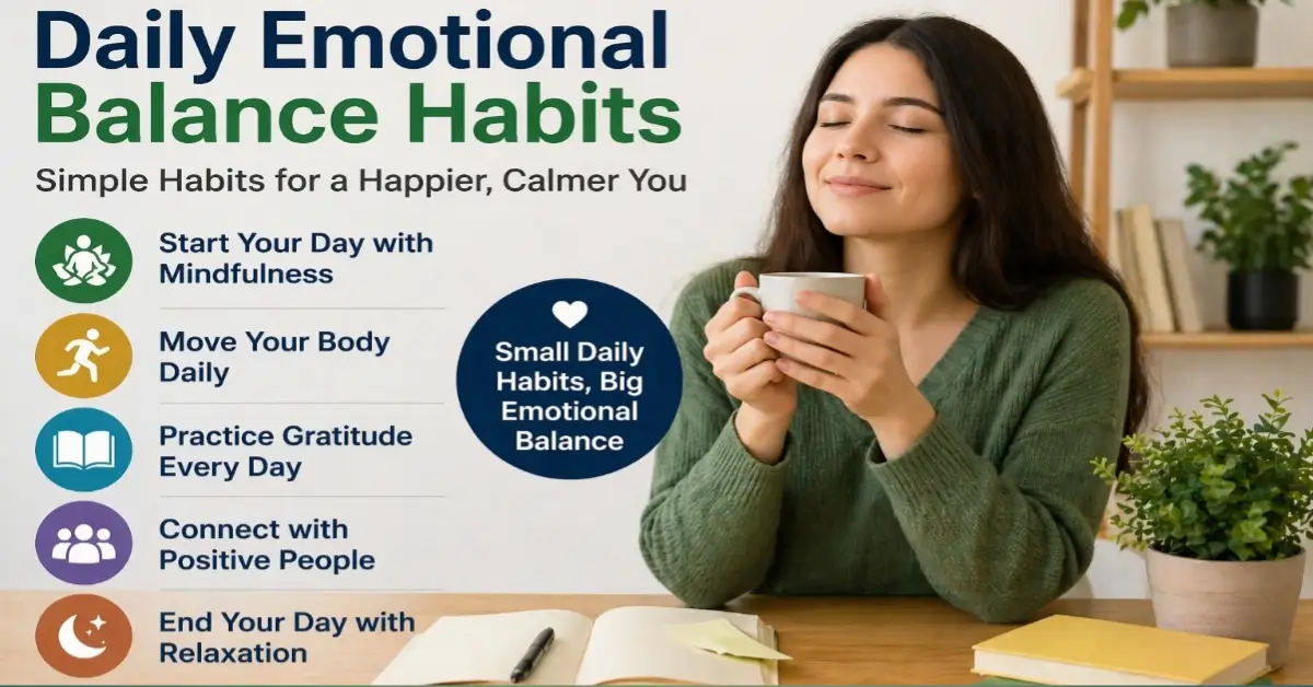 daily emotional balance habits