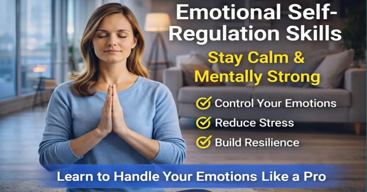 emotional self regulation skills