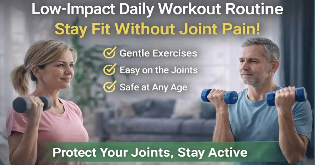 low impact daily workout routine