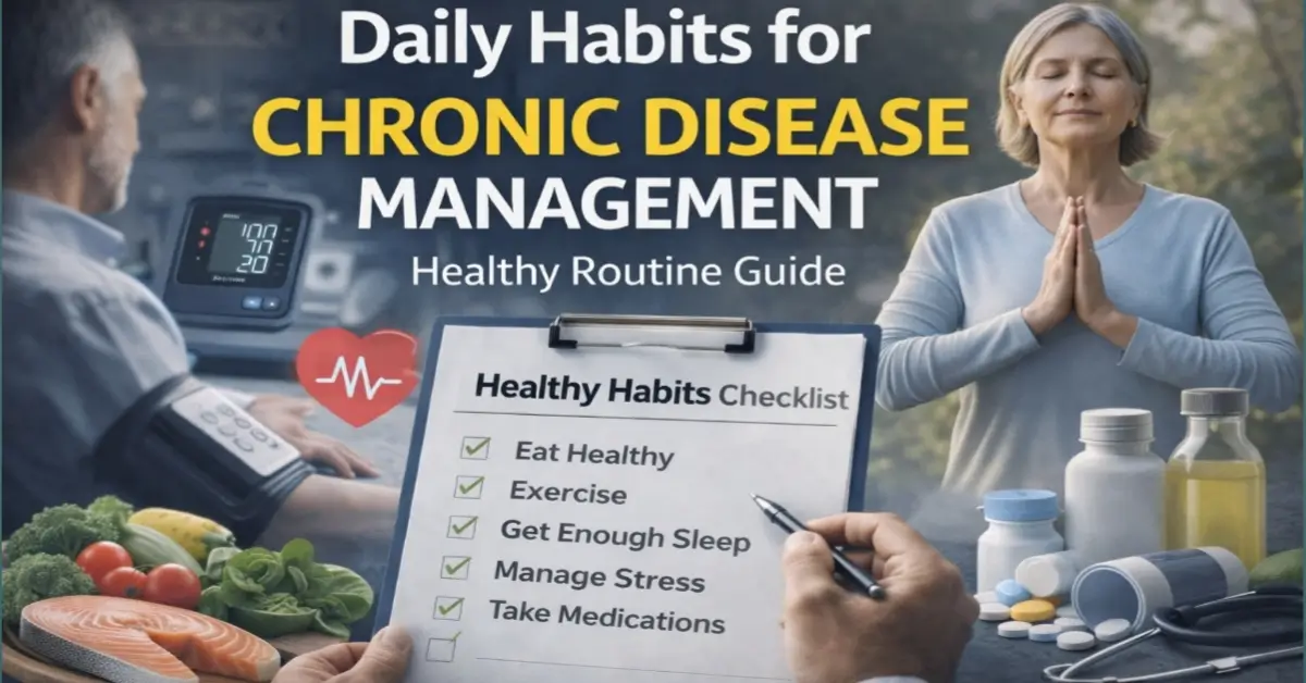 daily habits for chronic disease management