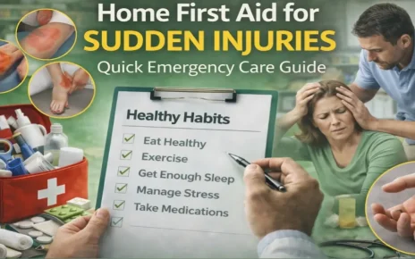 home first aid for sudden injuries