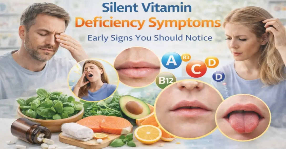 silent vitamin deficiency symptoms