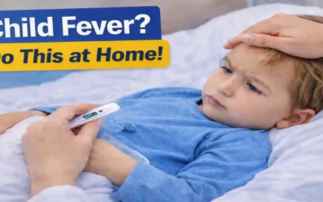 child fever management at home