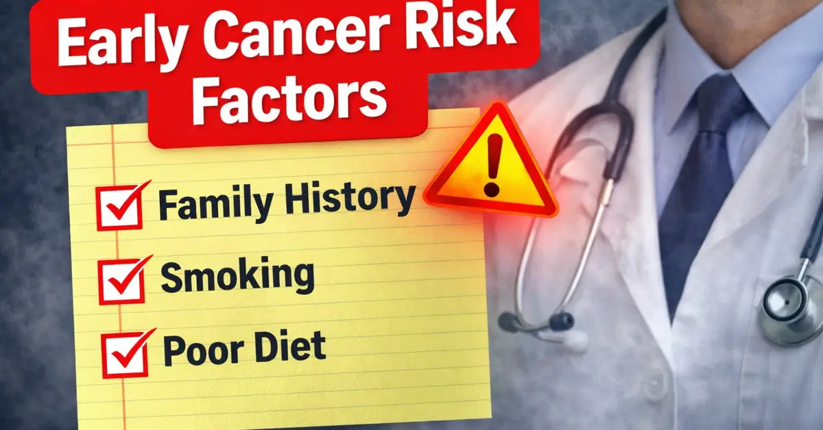 early cancer risk factors checklist