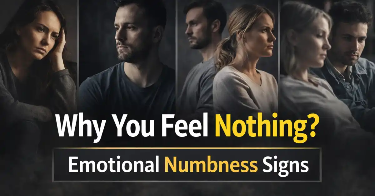 emotional numbness symptoms