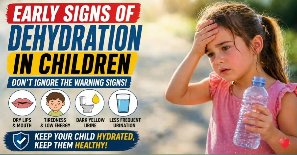 Early Signs of Dehydration in Children