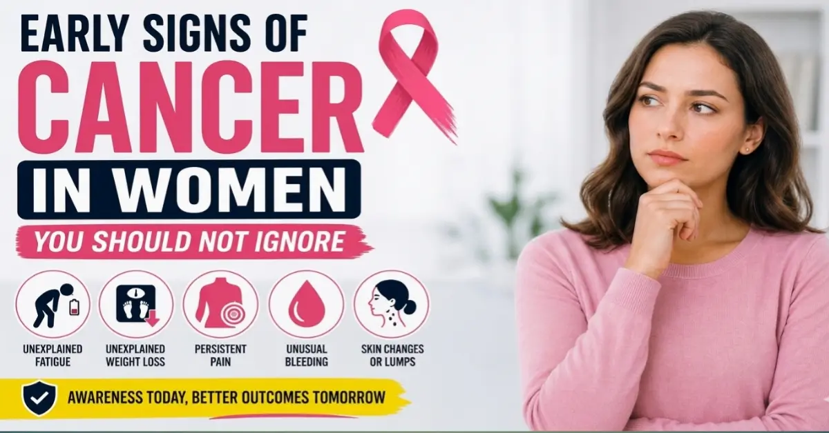 Early Signs of Cancer in Women۔
