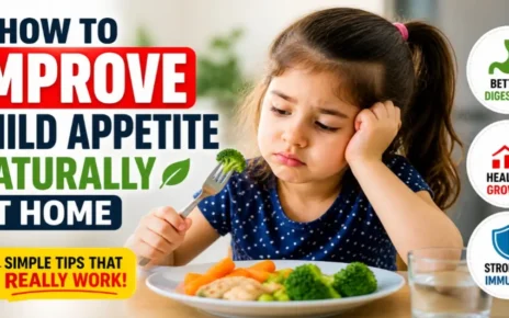 How to Improve Child Appetite Naturally at Home
