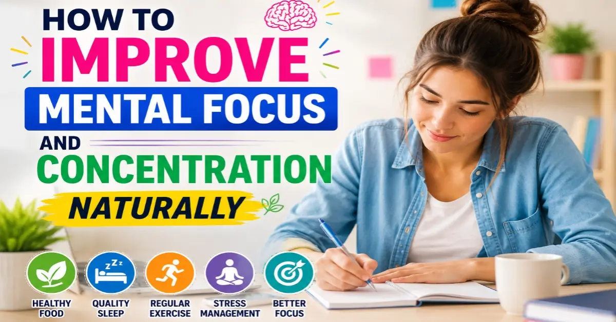 How To Improve Mental Focus And Concentration Naturally