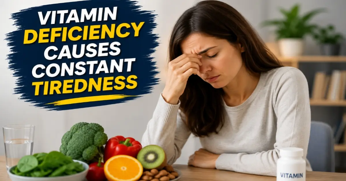 Why Vitamin Deficiency Causes Constant Tiredness